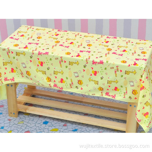 SGS Microfiber Yellow Giraffe Baby Bath Towel (WJ-CH1525)